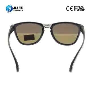 Custom Design Thin Frame Interchangeable Temples Plastic Sunglasses